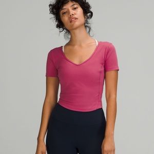 Align T-Shirt Crop Top